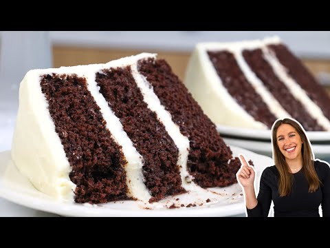 Chocolate Cake with Cream Cheese Frosting