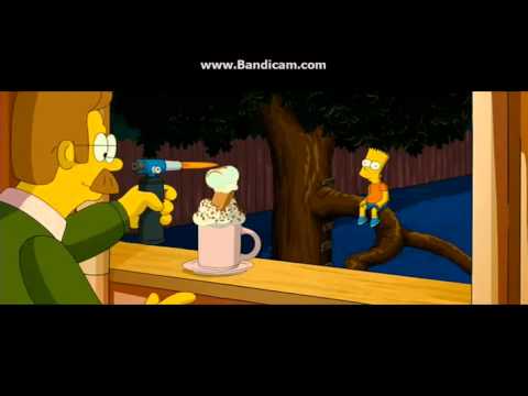 Mr Flanders' Hot Chocolate -The Simpsons Movie