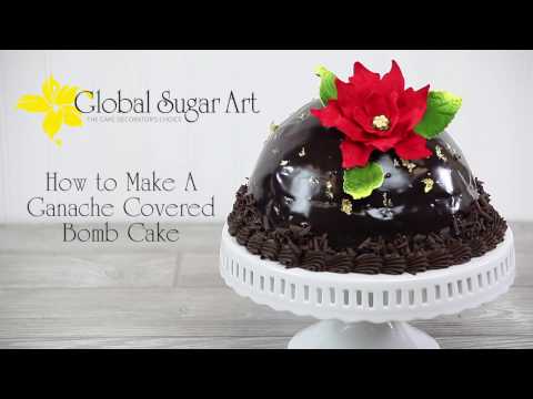 How To Make A Chocolate Bombe Cake | Global Sugar Art