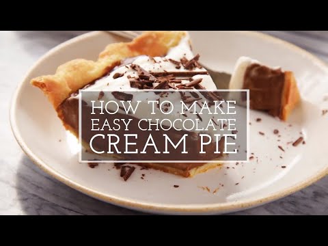 Easy Chocolate Cream Pie