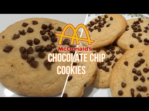 McDonald's Style Chocolate Chip Cookies Recipe