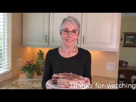 Chocolate Mocha Icebox Cake (w/ Ina Garten's mocha cream)