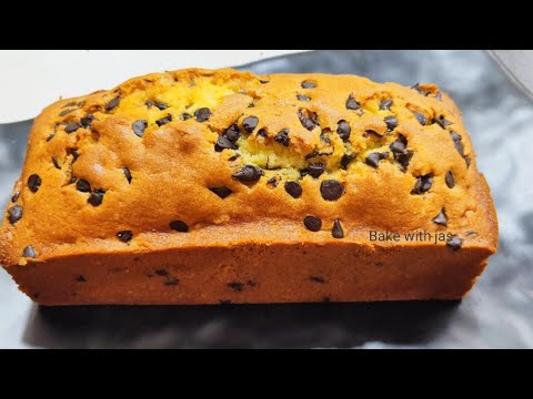 Pound Cake Recipe// Choco chips Tea Time Pound cake Recipe