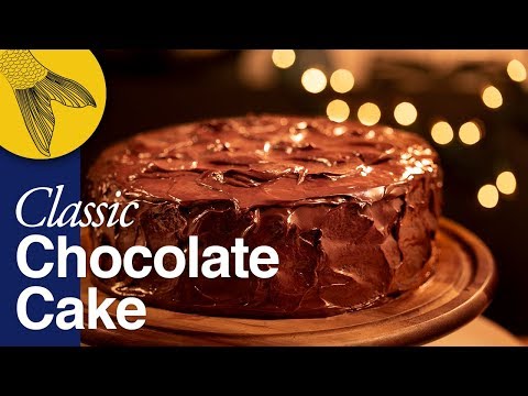 Chocolate Cake with Rich Chocolate Ganache—Christmas Special Easy Cake Recipe