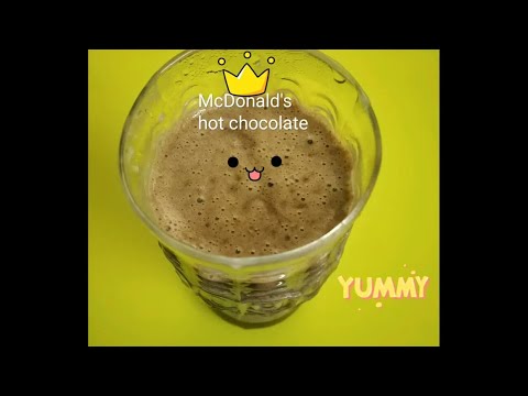 McDonald's hot chocolate recipe at home