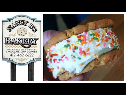 Homemade Ice Cream Sandwiches with Nancy B's Cookies