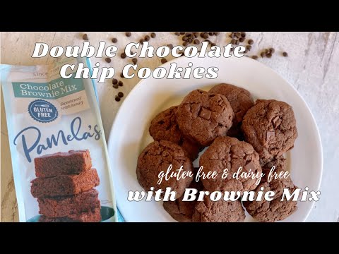 The Easiest Double Chocolate Chip Cookie | Gluten Free Recipe