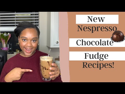 Taste With Me | Nespresso Chocolate Fudge! | NEW NESPRESSO RECIPE!