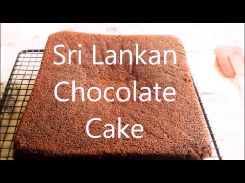 Sri Lankan Chocolate Cake