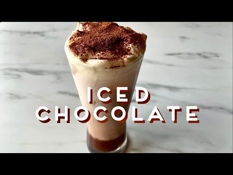 How to Make Iced Chocolate at Home | Iced Cocoa