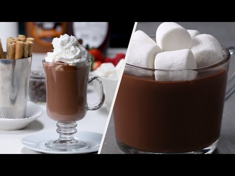 Gourmet Hot Chocolate Recipes To Warm You Up • Tasty