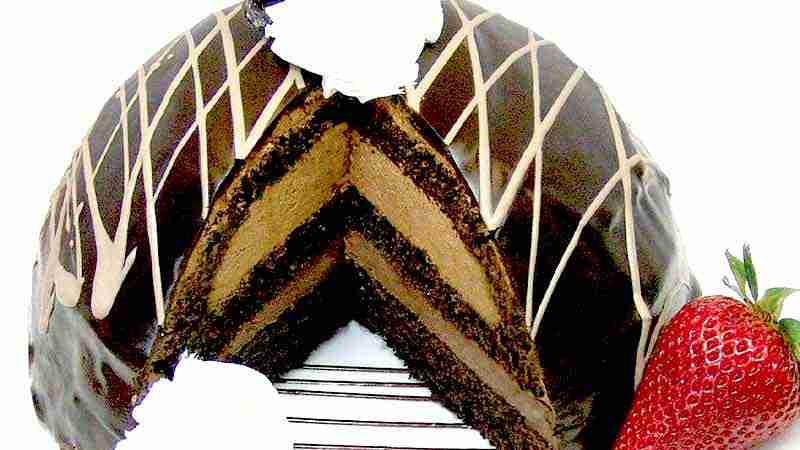 Chocolate Truffle Bomb Cake Recipe