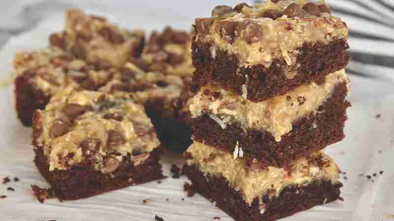 German Chocolate Killer Brownie Recipe