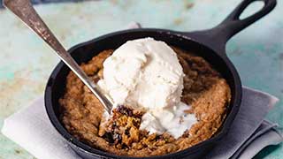 Mini Cast Iron Skillet Chocolate Chip Cookie Recipe