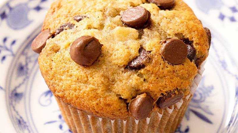 Banana Chocolate Chip Muffin Recipe  