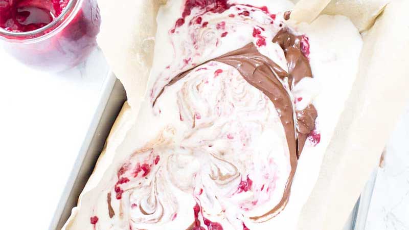 Chocolate Raspberry Truffle Ice Cream Recipe