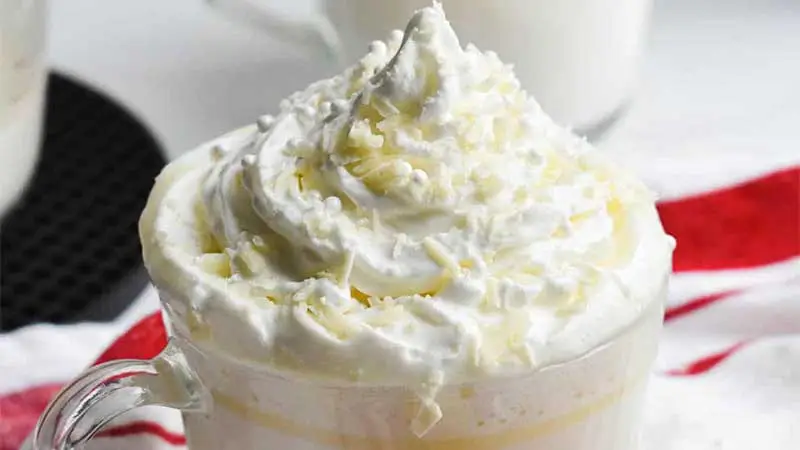 Dunkin Donuts White Hot Chocolate Recipe