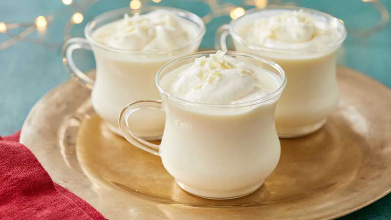 White Hot Chocolate Recipe My Cafe