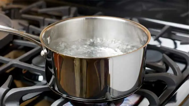 Boil water |