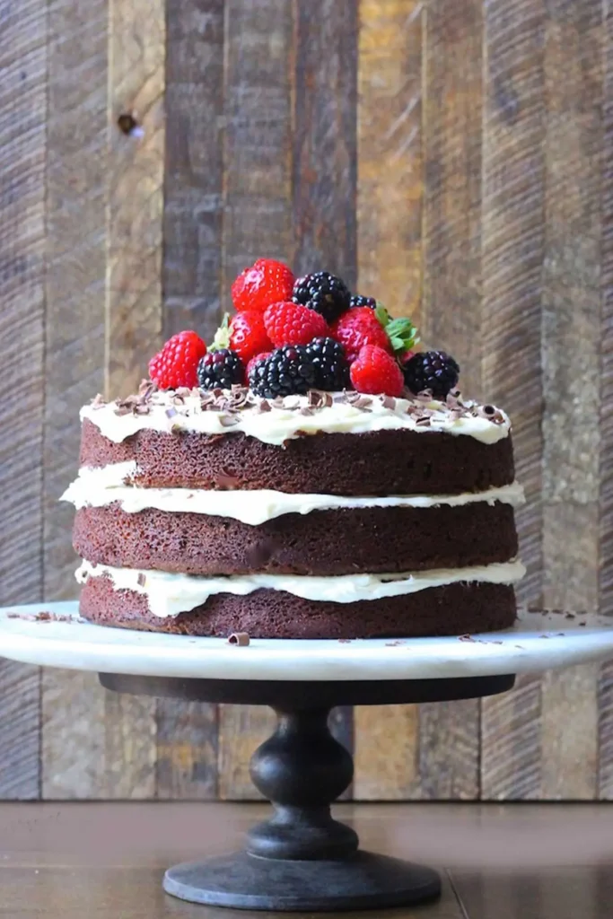 Naked Chocolate Cake Recipe |