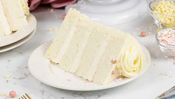 White Chocolate Mousse Cake Recipe