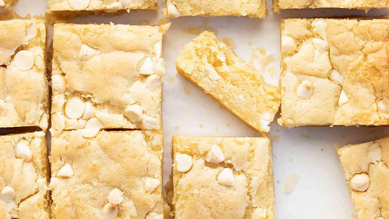 White Chocolate Blondie Recipe