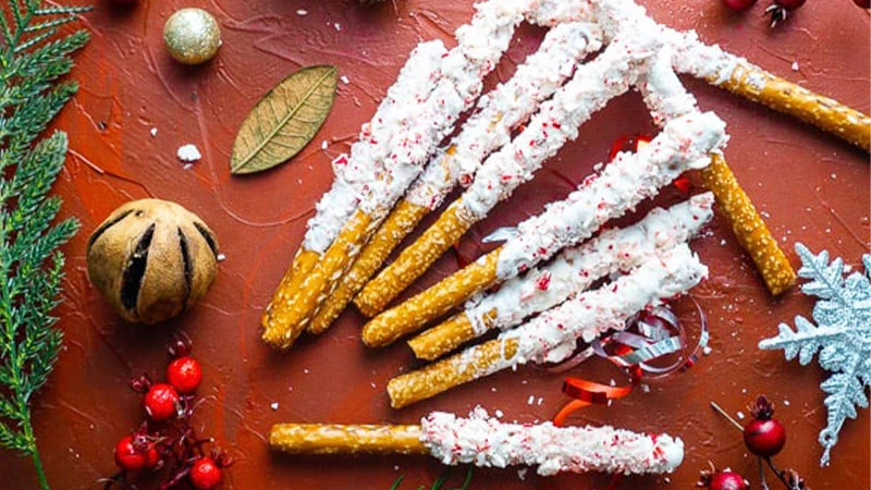 White Chocolate Covered Pretzels Recipe