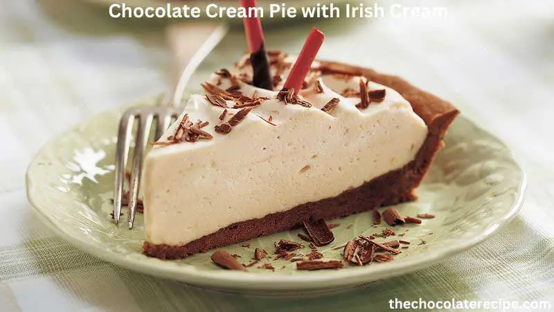 Chocolate Cream Pie with Irish Cream