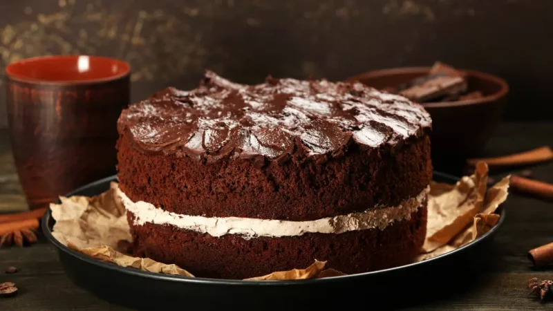 sour cream chocolate cake recipe |