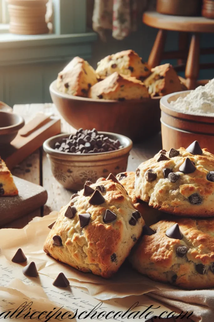 chocolate chip scones recipe |