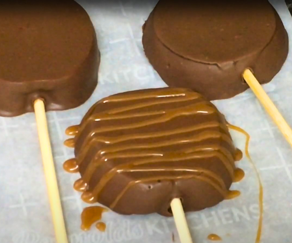 Chocolate Caramel Apple Slices 1