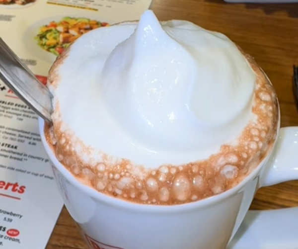 Denny’s Famous Hot Chocolate