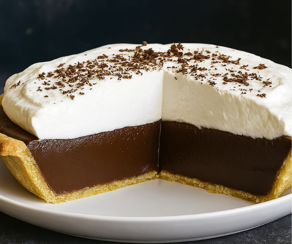 Homemade Jim ‘N Nick’s Chocolate Cream Pie