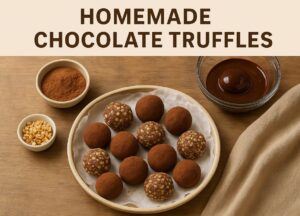 homemade chocolate truffles recipe